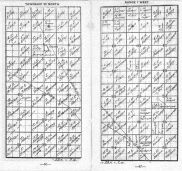 Township 23 N. Range 7 W., Ituna, North Central Oklahoma 1917 Oil Fields and Landowners